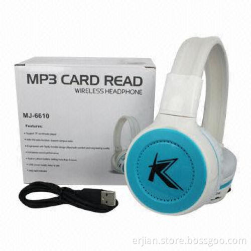 Perfect Noise Canceling Wireless Headphones, Built-in MP3 Player, FM Radio, Battery